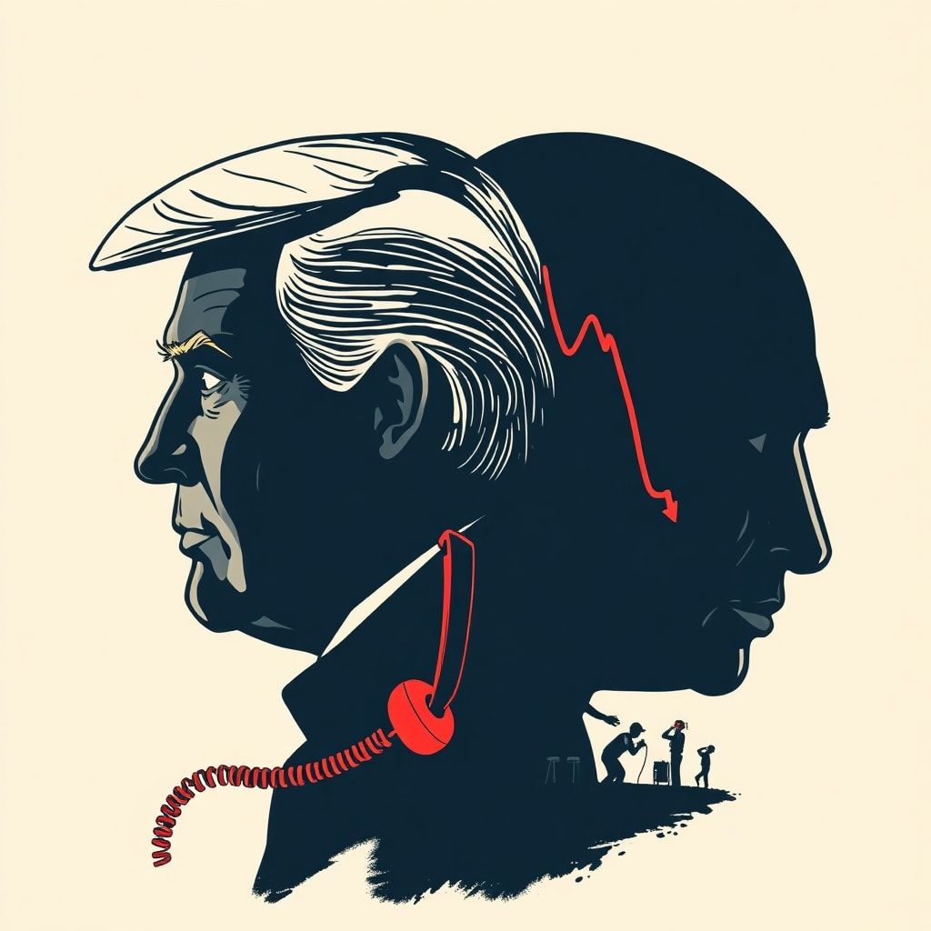 Trump nach Putin-Telefonat: "Krieg so gut wie beendet" – Ölpreis bricht ein