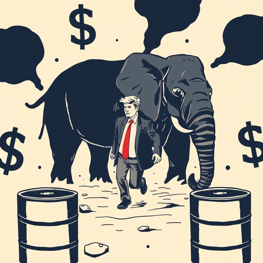 Trump tourt durch Ohio und Kentucky – Wirtschaftspolitik vor dem Hintergrund steigender Ölpreise und innerparteilicher Unruhen