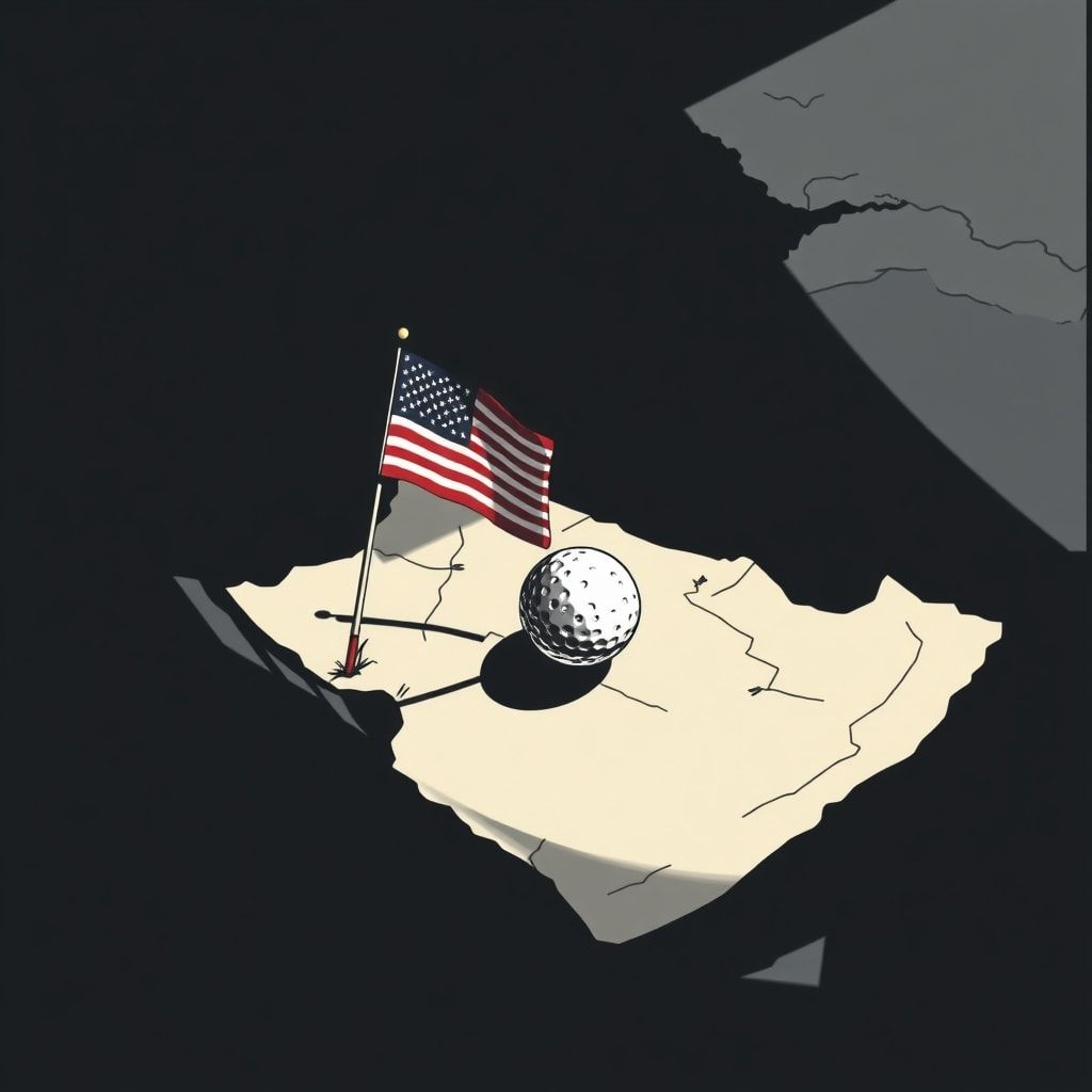 Trump unterbricht Staatskrise für Golfpartie – ein Zeichen der Normalität?