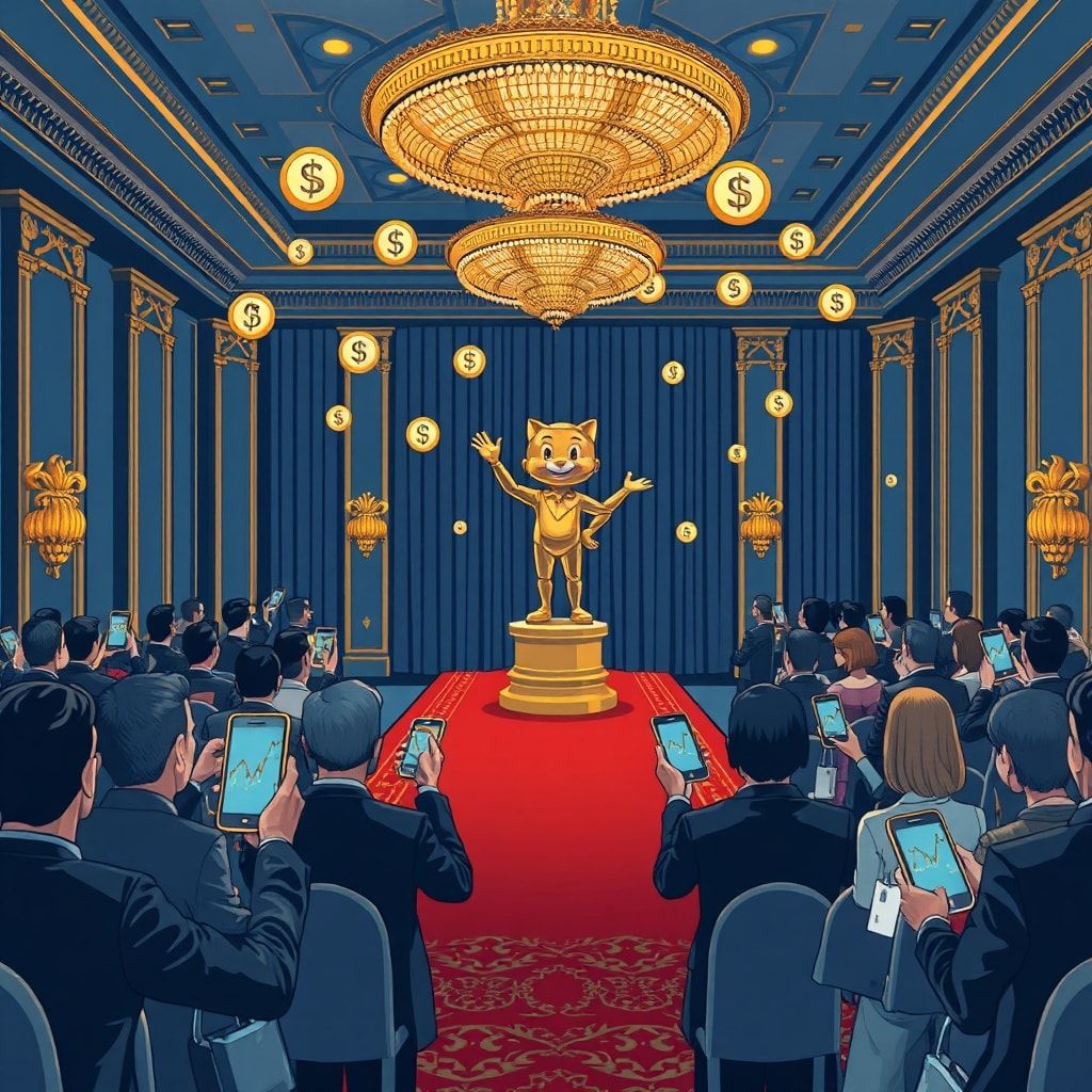 Trump veranstaltet exklusive Gala für Top-Holder seiner Meme Coin