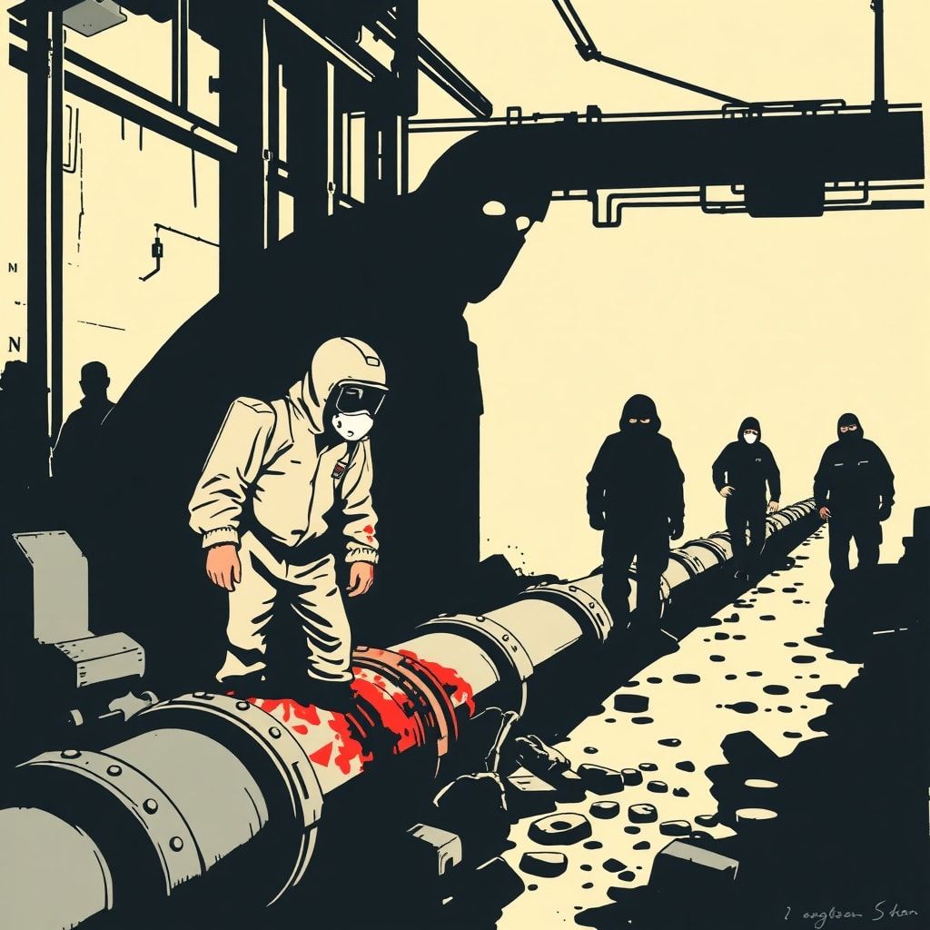 Unterirdische Pipeline beschädigt: Ermittler prüfen Umweltterror als Motiv