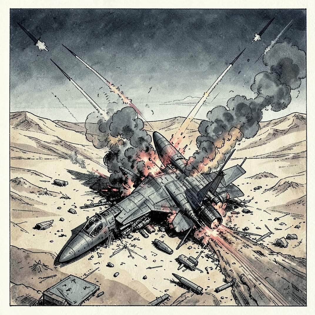 US-Kampfjet erstmals von iranischem Beschuss getroffen – Eskalationsspirale dreht sich weiter