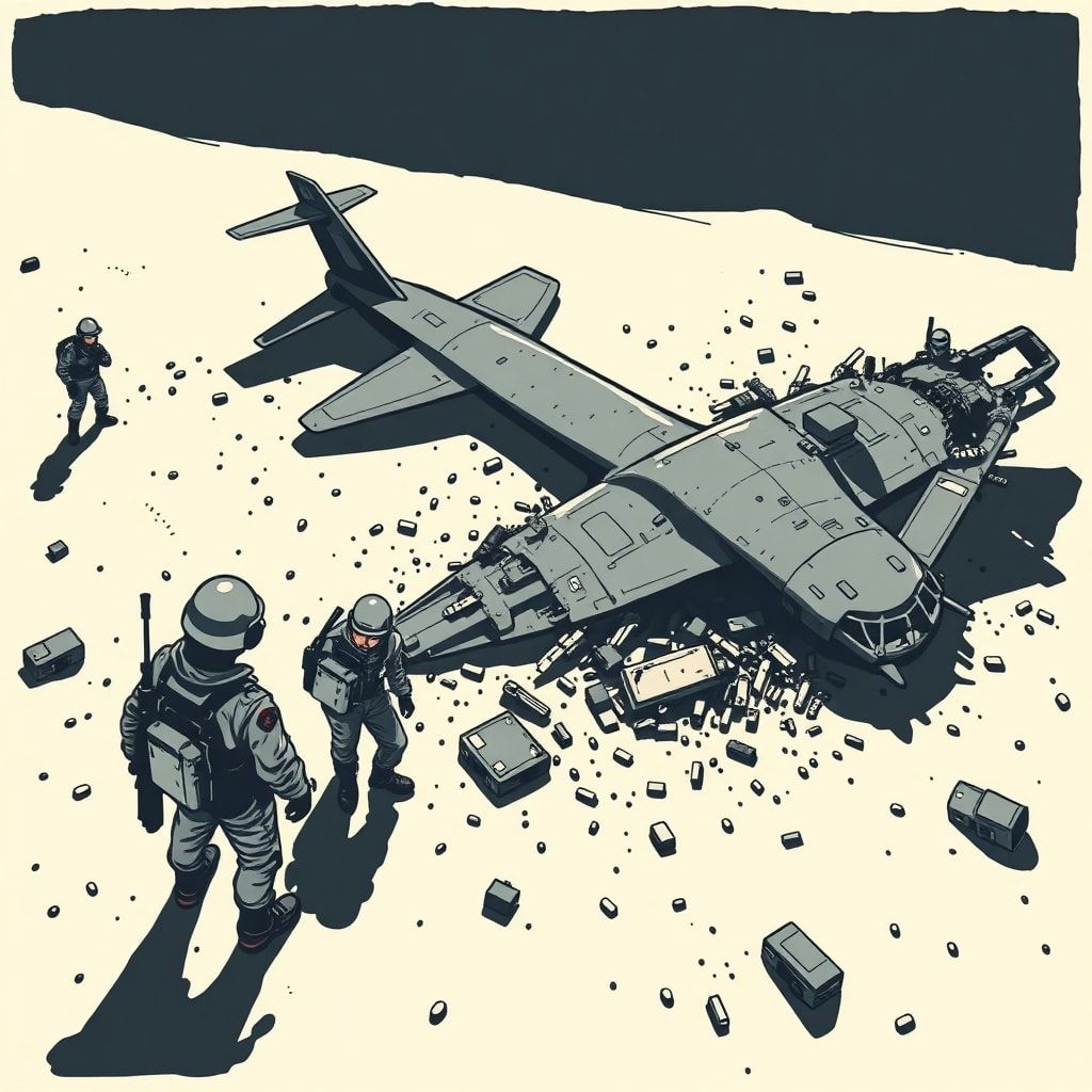 US-Militär verliert strategisches Transportflugzeug im Irak