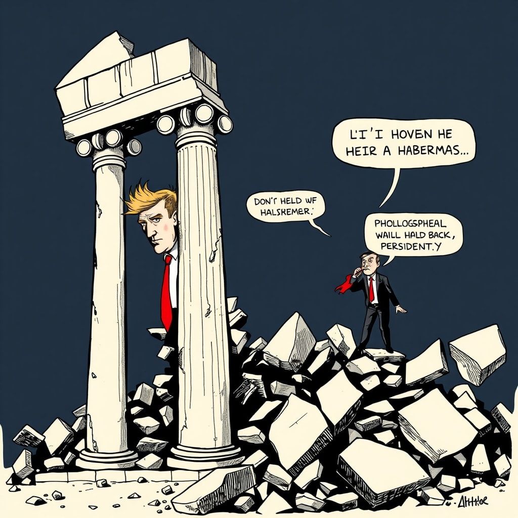 USA trauern um Habermas: War der Philosoph ihr Trump-Schild?