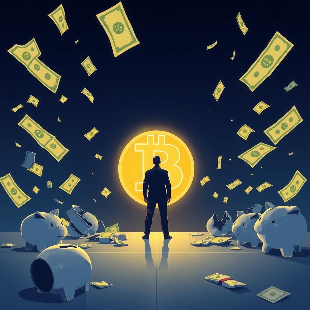 Verzweifelte Amerikaner flüchten in Kryptowährungen