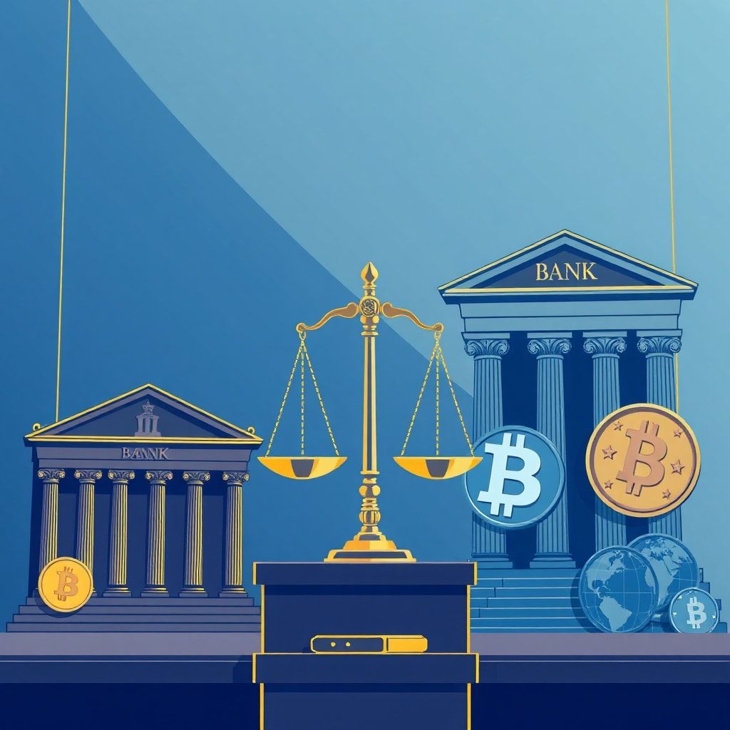 Wall Street-Banken erwägen Klage gegen Krypto-Banken-Lizenzen