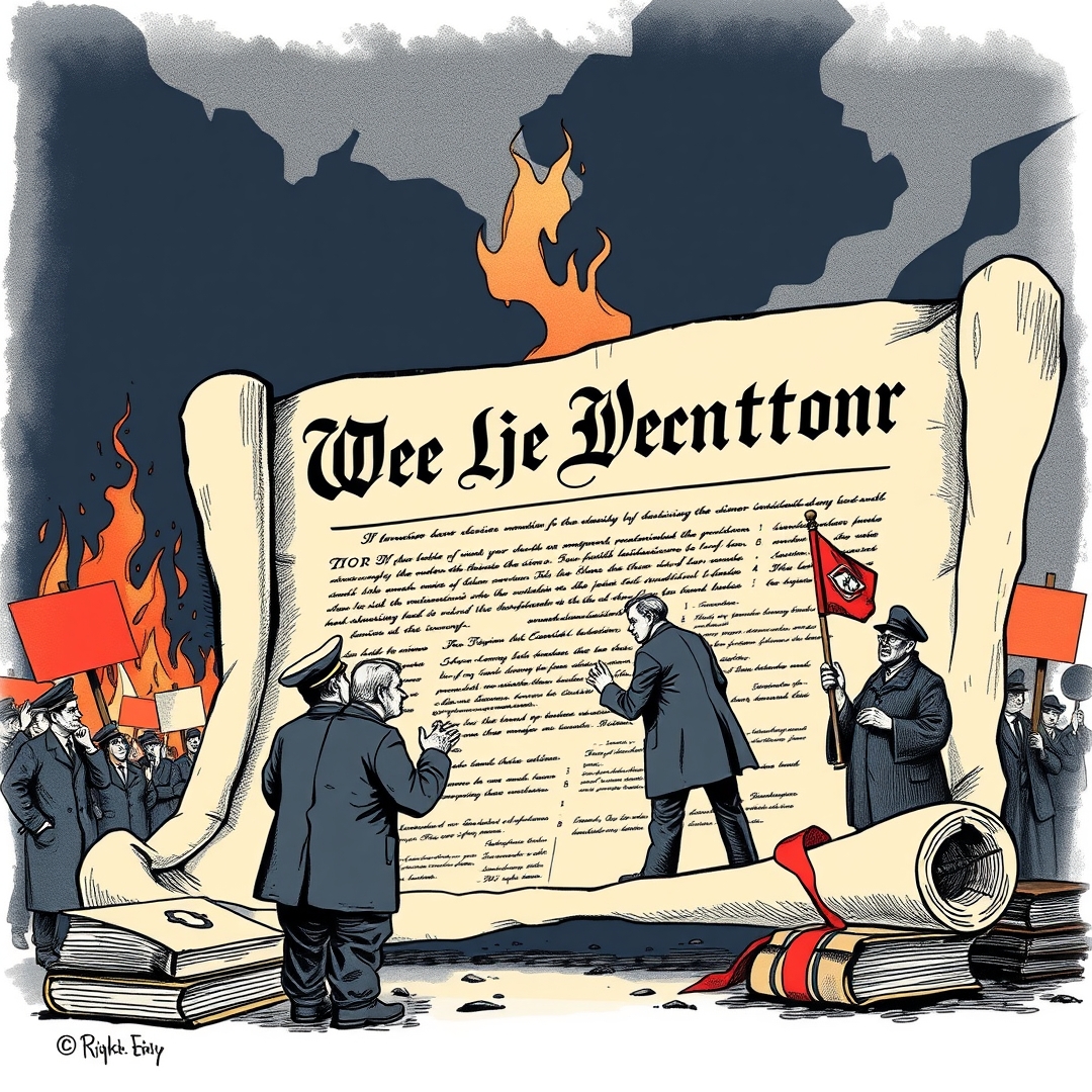 Weimarer Republik droht als neuer Krisenherd - Experten warnen vor dramatischer Eskalation