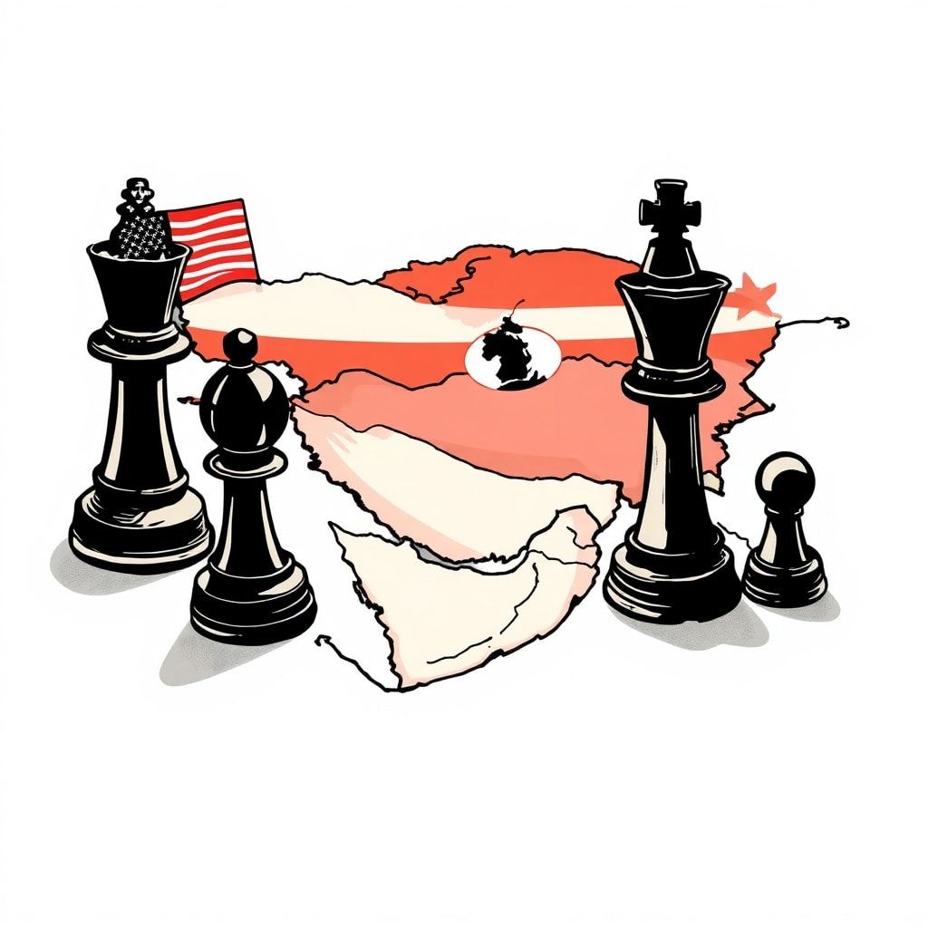 Wie der Nahe Osten zum Schachbrett globaler Interessen wurde