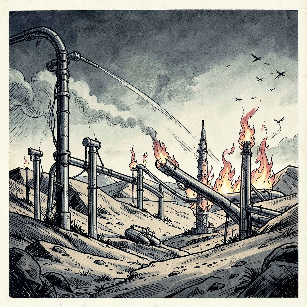 "Wirtschaftskrieg im Nahen Osten: Trump droht Iran mit Vernichtung seiner Gasinfrastruktur"