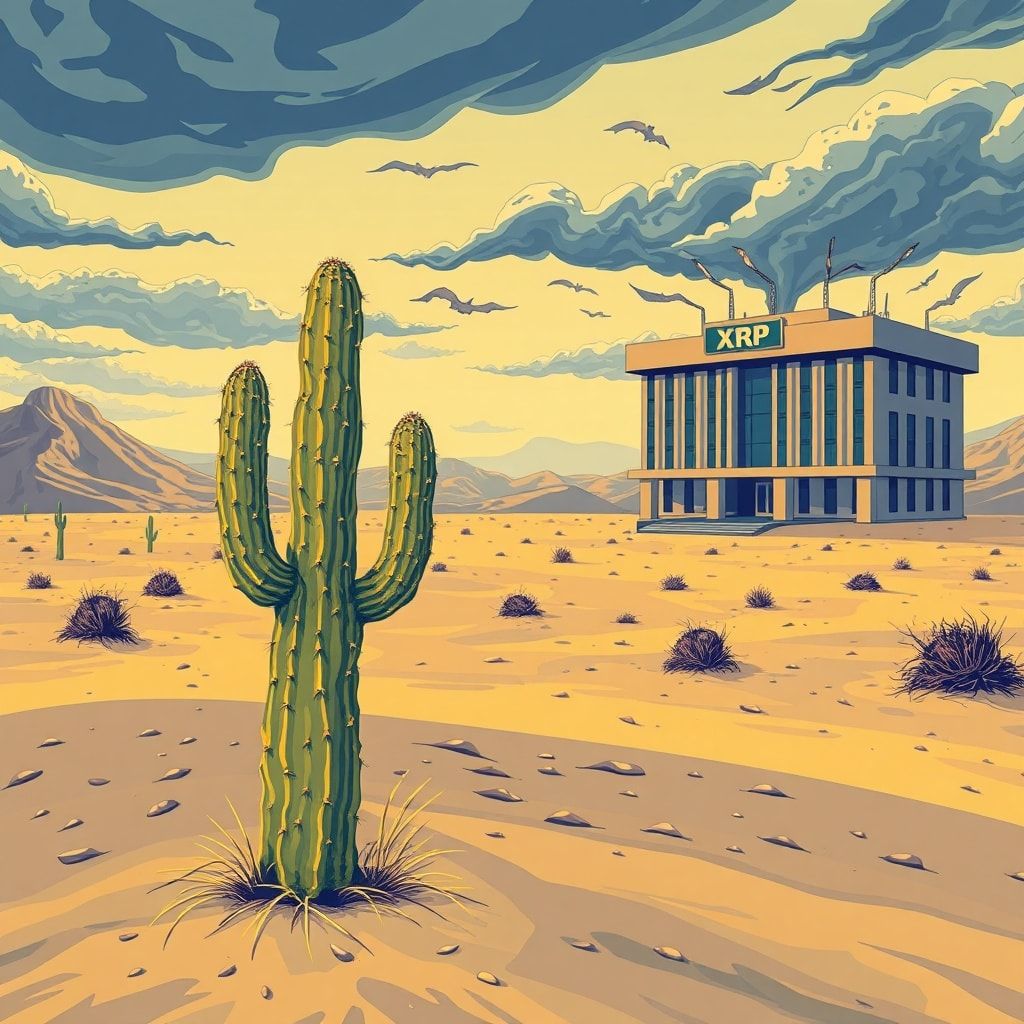 XRP-Handelsvolumen bricht ein – Experten warnen vor "digitaler Wüste"