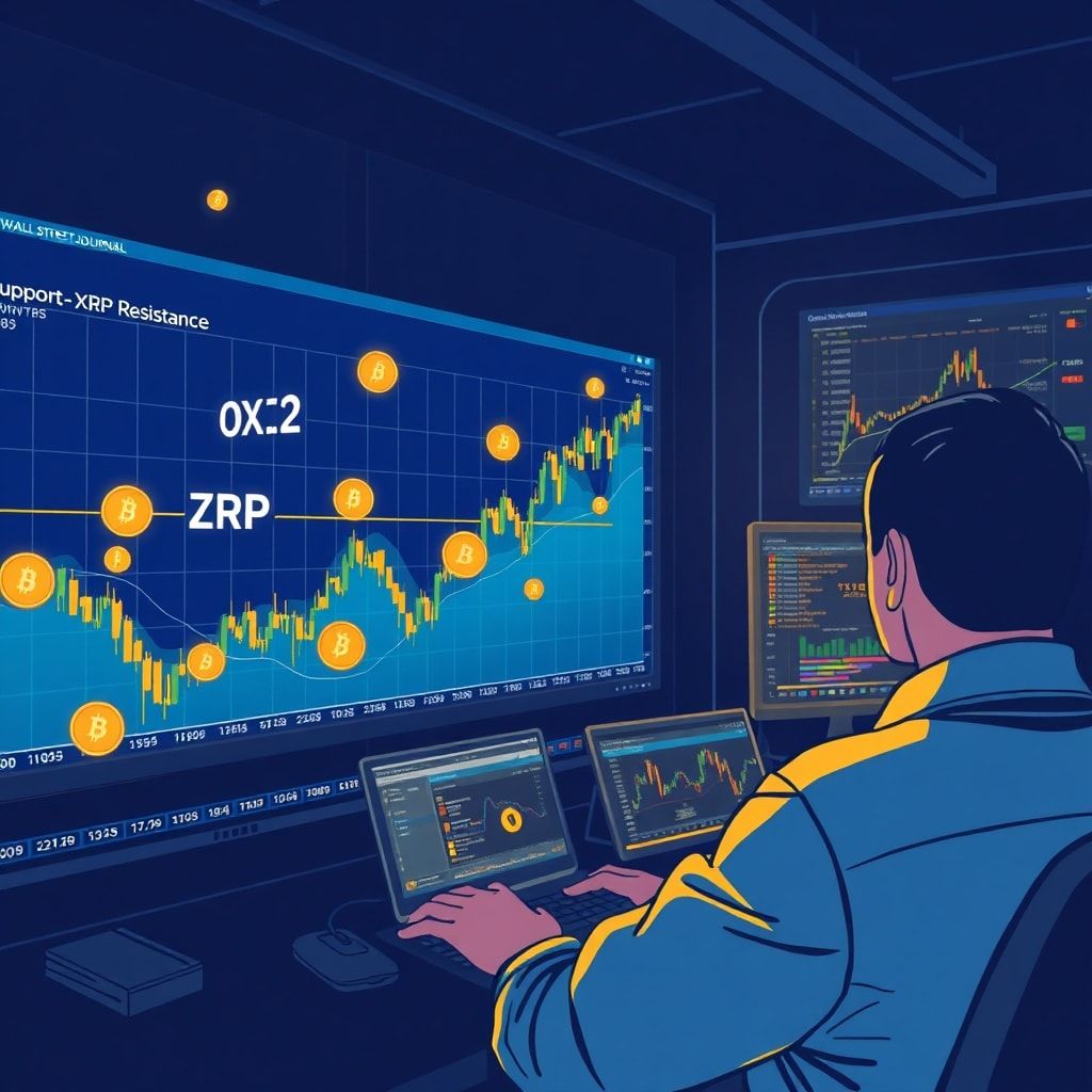 XRP-Transaktionen erreichen Rekordhoch – Analysten warnen vor Kursbruch unter 1,34 US-Dollar