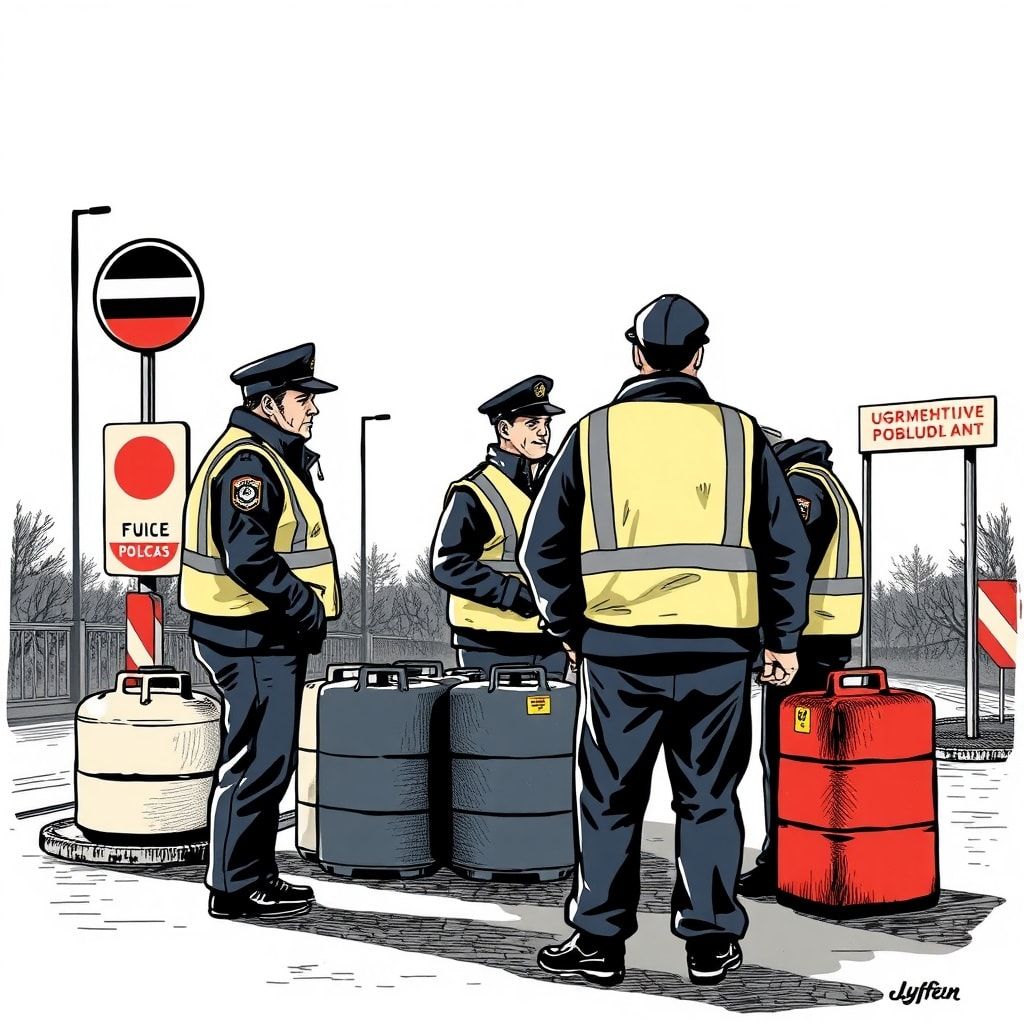 Zöllner rüsten auf: Grenzkontrollen gegen Kraftstoff-Schmuggel eskalieren