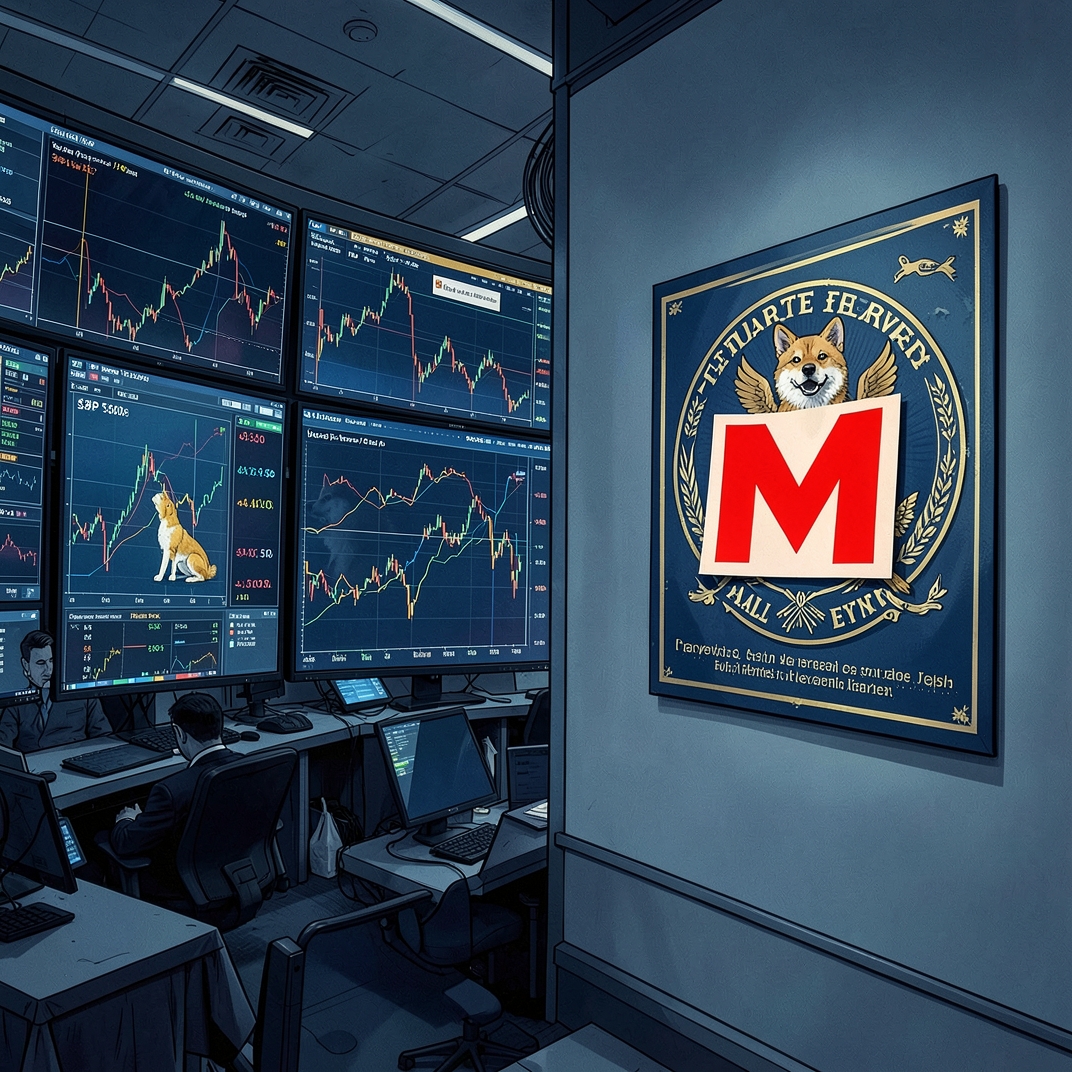 Bitcoin-Erholung durch Meme-Anteile: Analysten sehen "institutionelle Validierung" von $M-Token
