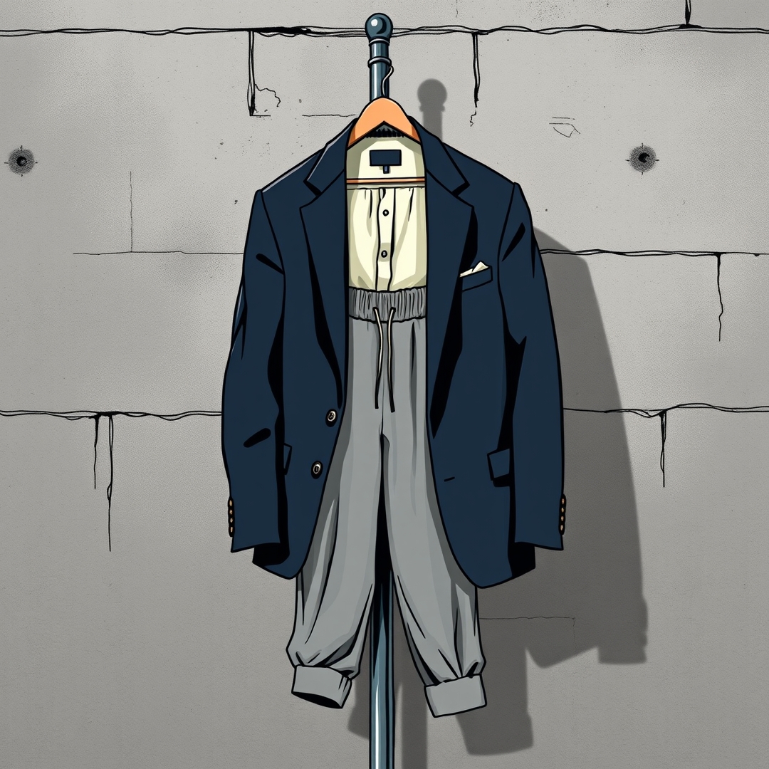 Die Krise der Sitzbekleidung: Wie Jogginghosen die politische Kultur bedrohen