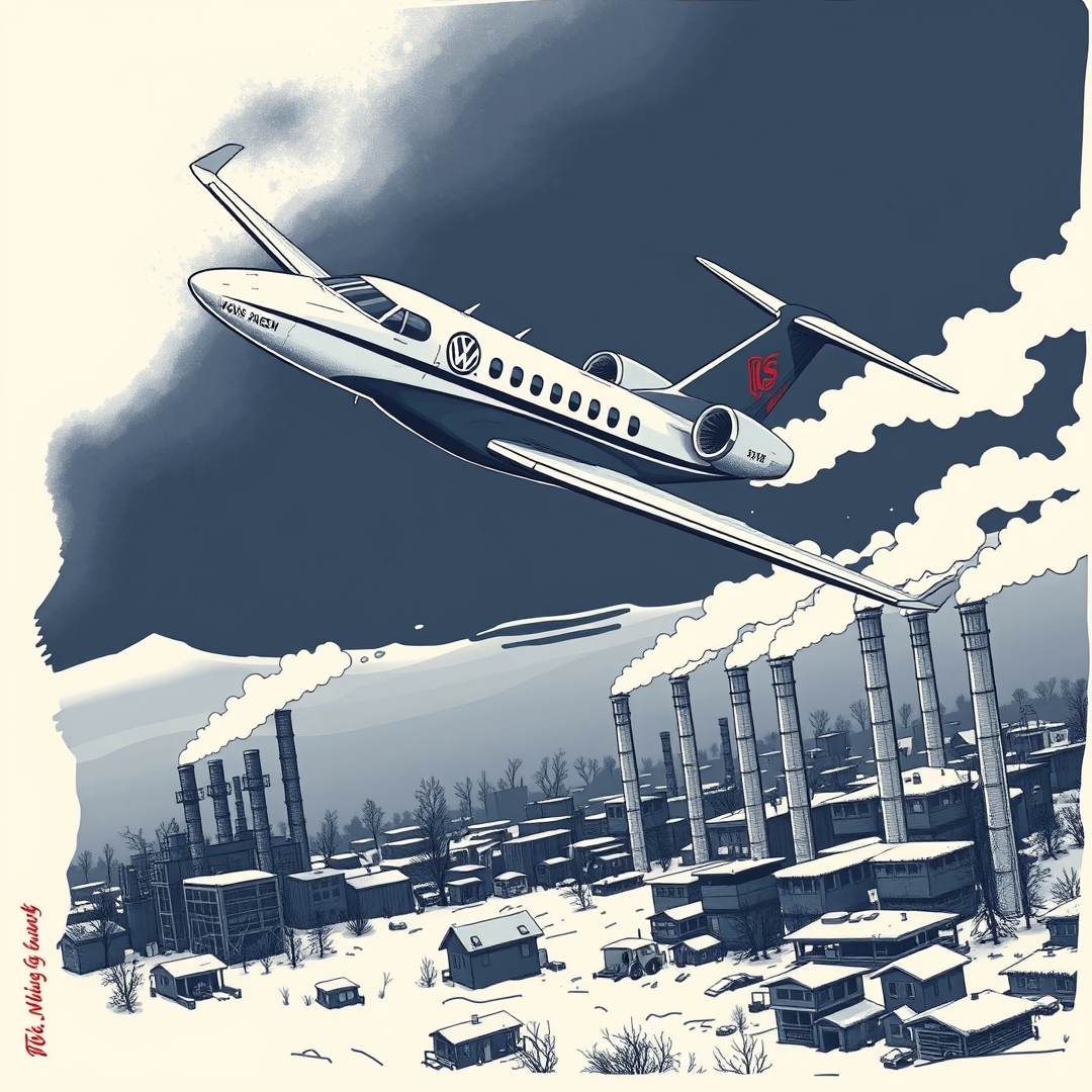 Die sechs Flugzeuge des Konzerns: VWs symbolische Luftwaffe in Zeiten des Abbaus