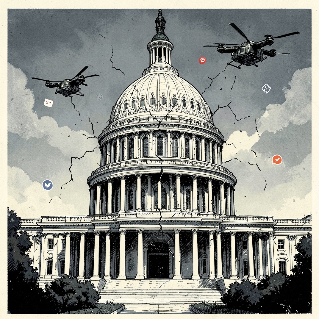 Kongress in der sechsten Kriegswoche: Wie ein Tweet die Fronten verhärtet