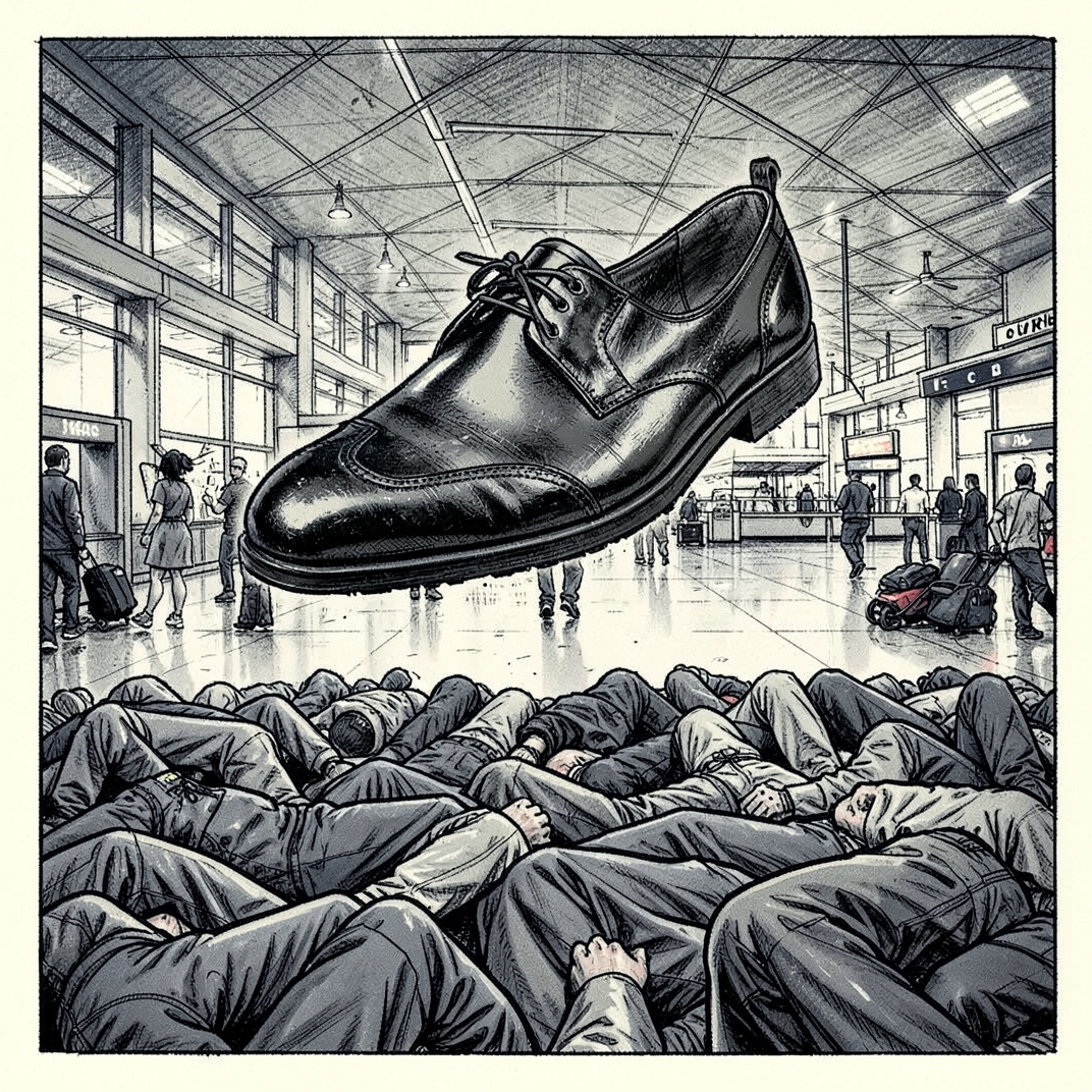 Modepapst Laschet verurteilt Fluggäste in Freizeitkleidung als "Angriff auf die zivile Luftfahrt"