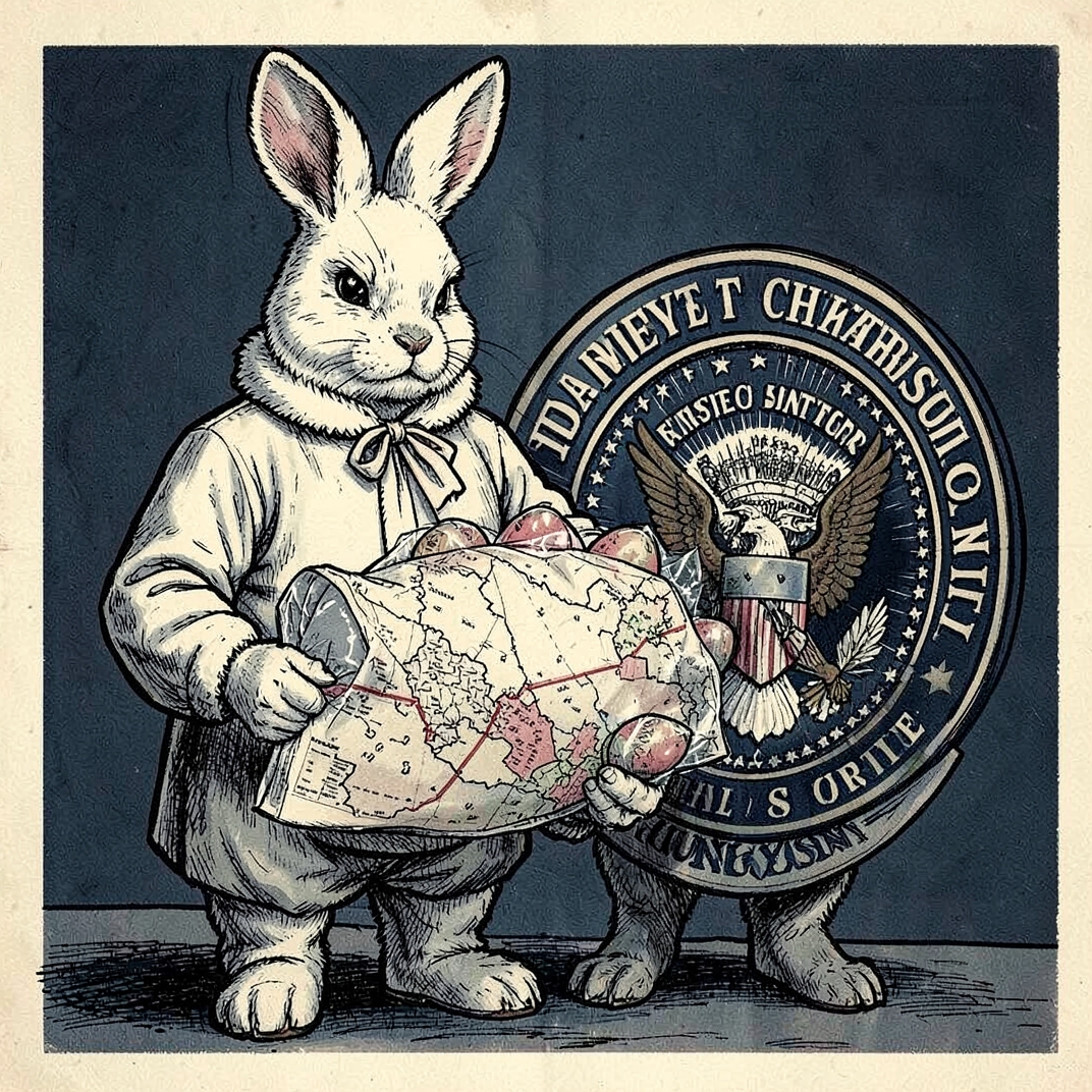 Ostern im Weißen Haus: Trump erörtert Iran-Krieg neben Osterhasen