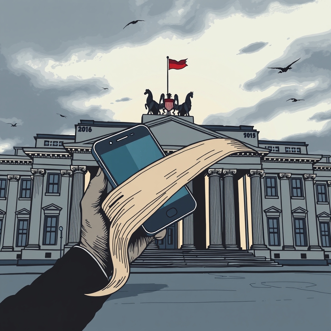 Regierungskrise um Lenkerhalterungen: Kabinett ringt um digitale Infrastruktur an der Fahrradlenkstange