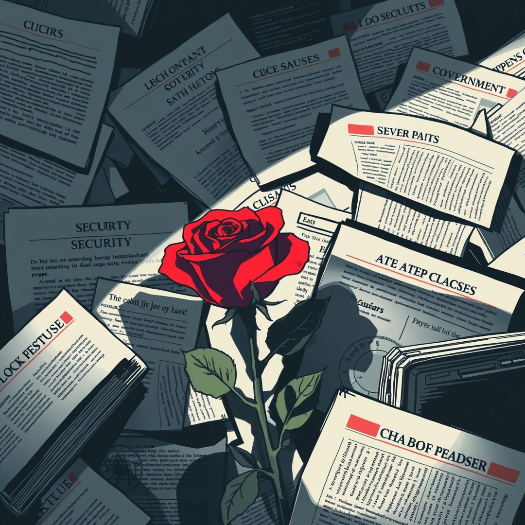 Rosenstich als Staatsaffäre: Wie eine Blume die innere Sicherheit bedroht