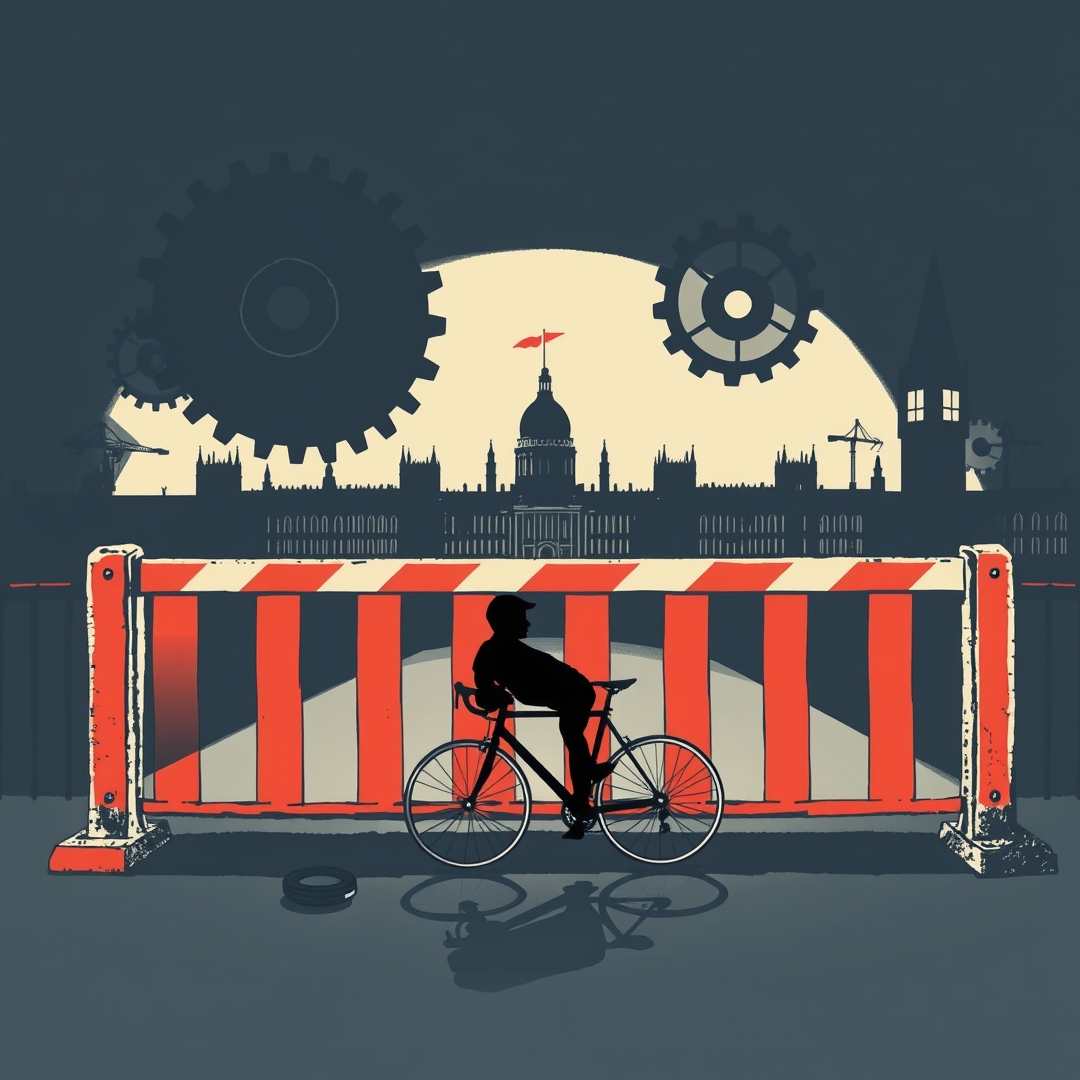 Tadej Pogačar überfährt gesperrte Bahnschranke – Ministerium debattiert Verkehrsnotstand